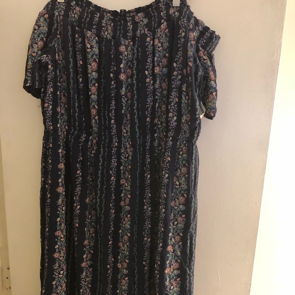 Blue dress